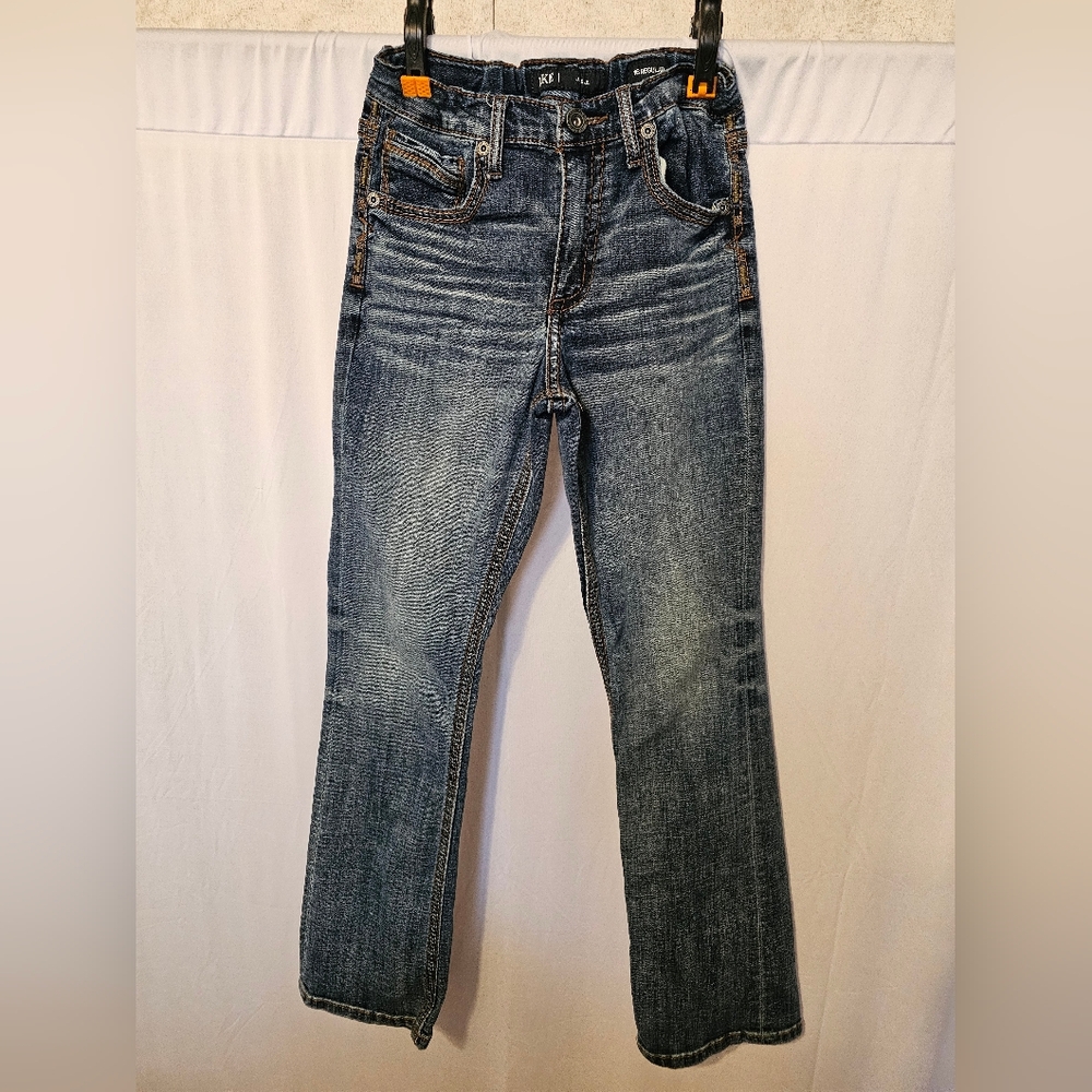 BKE Kids Straight Leg Denim Jeans - Blue Wash